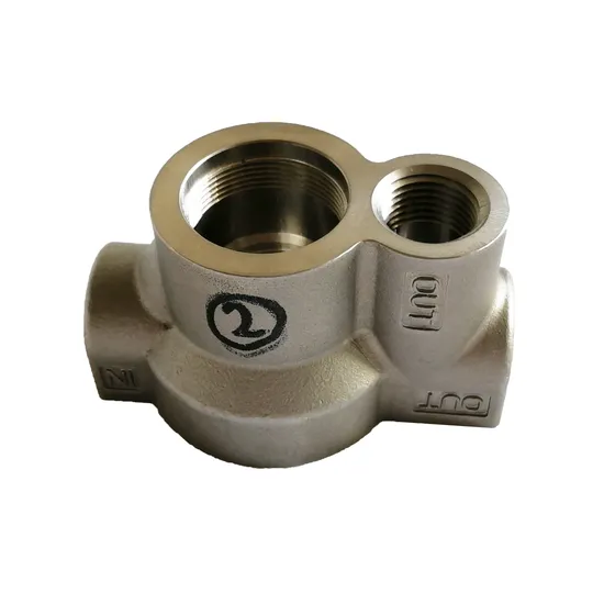 Lost Wax Casting Gate Valve Body Casting Regulator Reducing House Casting 