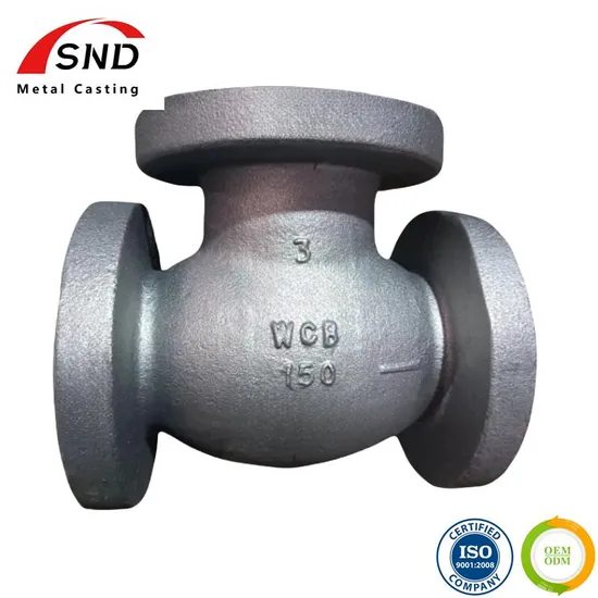 Gate Valve Castings Manufacturer Carbon Steel Material Customization as Drawing 