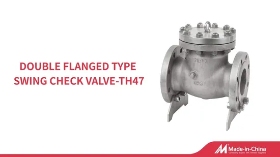 Casting Steel Flange Swing Check Valve 